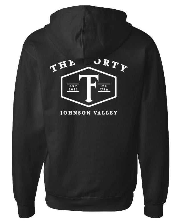 Black Hooded Jacket