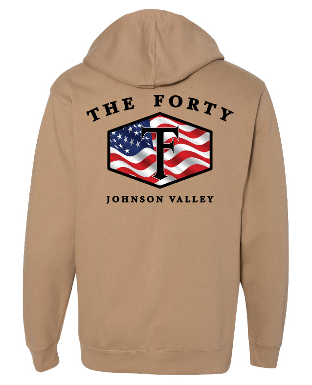 Sand Stone Hooded Jacket